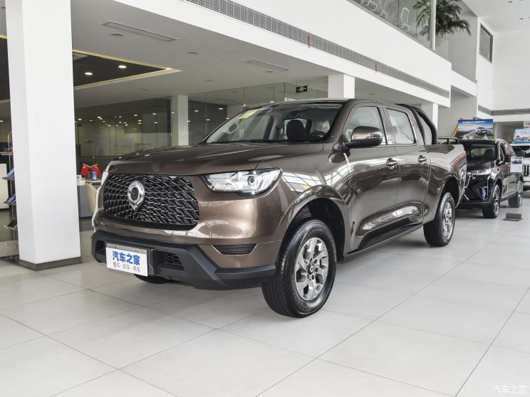 長城汽車 炮 2022款 2.0T商用版手動汽油兩驅精英型長箱GW4C20B
